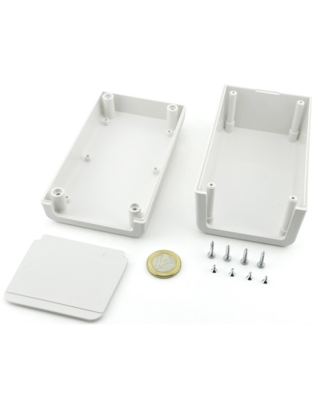 CAJA PLASTICO BLANCA 131X75X62mm