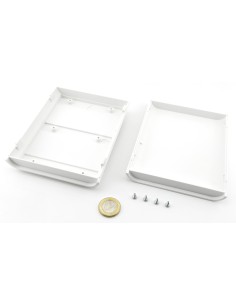 CAJA PLASTICO ABS 140X110X35mm BLANCA SOBREMESA 2