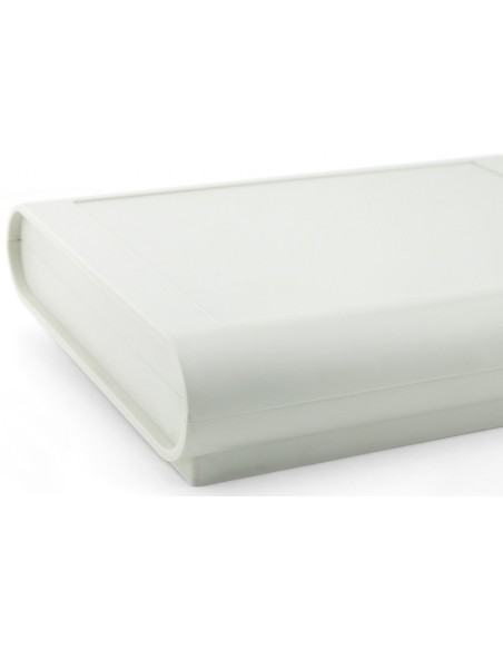 CAJA PLASTICO BLANCA 170X130X35mm SOBREMESA