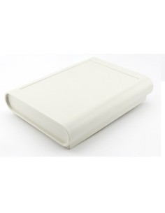 CAJA PLASTICO GRIS 170X130X35mm SOBREMESA