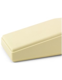 CAJA PLASTICO ABS TIPO PUPITRE 120x56x18-35mm. BLANCA 2