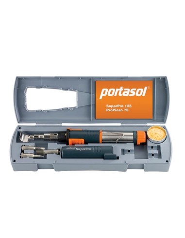 KIT SOLDADOR PORTASOL SUPERPRO 125