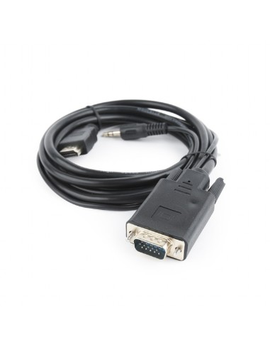 CABLE HDMI A VGA CON AUDIO 1.8