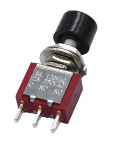 PULSADOR ON-(ON) SPDT 2A-250VAC