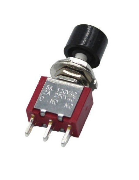 PULSADOR ON-(ON) SPDT 2A-250VAC