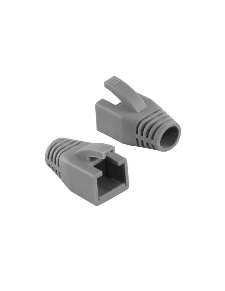 Bolsa 10x funda RJ45 8mm gris