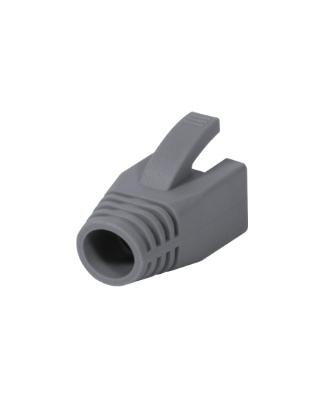 Bolsa 10x funda RJ45 8mm gris