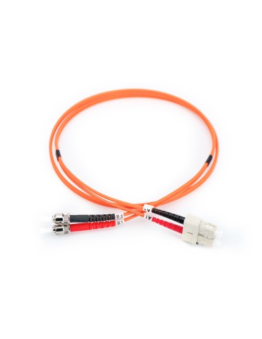 Cable de conexión de fibra óptica de 2m multimode, ST/SC