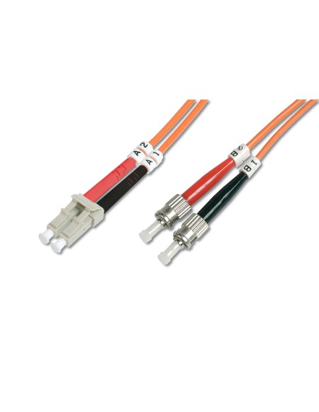 Cable de conexión de fibra óptica de 2m multimode, LC/ST