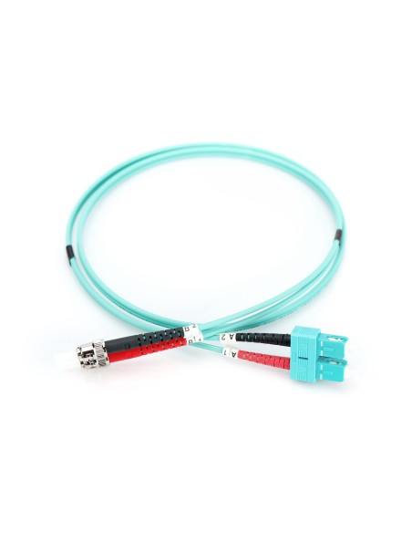 Cable de conexión de fibra óptica multimode OM 3, ST/SC