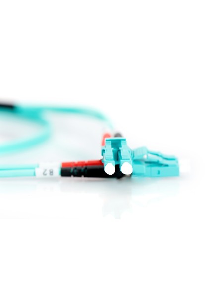 Cable de conexión de fibra óptica multimode OM 3, LC/LC