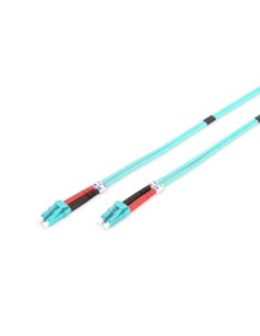 Cable de conexión de fibra óptica de 5m, multimode OM 3, LC/LC
