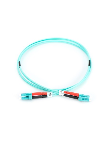 Cable de conexión de fibra óptica de 5m, multimode OM 3, LC/LC