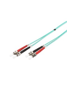 Cable de conexión de fibra óptica de 5m, multimode OM 3, ST/ST