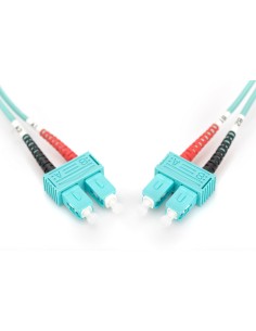 Cable de conexión de fibra óptica multimode OM 3, SC/SC 2