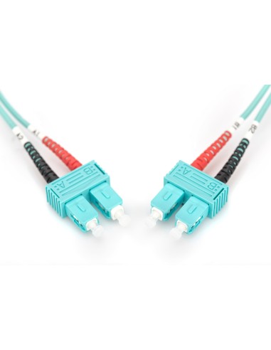 Cable de conexión de fibra óptica multimode OM 3, SC/SC