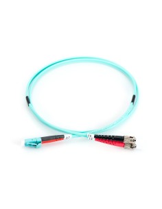 Cable de conexión de fibra óptica multimode OM 3, LC/ST 2