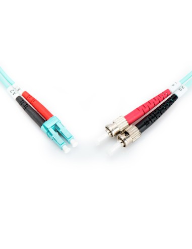 Cable de conexión de fibra óptica multimode OM 3, LC/ST