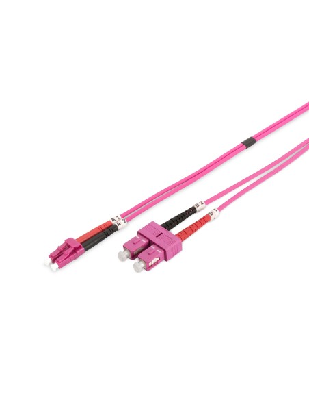 Cable de conexión multimode de fibra óptica, OM4, LC/SC