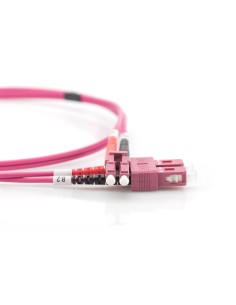 Cable de conexión multimode de fibra óptica, OM4, LC/SC 2