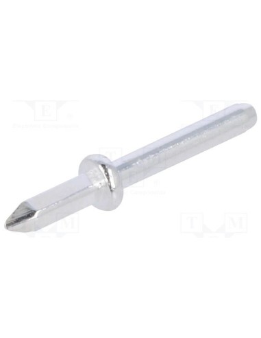 TERMINAL MACHO REDONDO 1MM PARA PCB