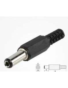 CONECTOR DE  ALIMENTACIÓN  2.1X5.5X9.5mm
