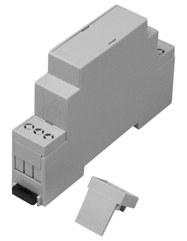 KIT CAJA PARA CARRIL DIN TAMAÑO 1 MODULO