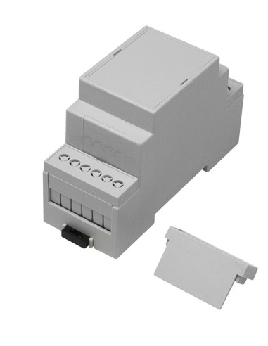 KIT CAJA PARA CARRIL DIN TAMAÑO 2 MODULOS