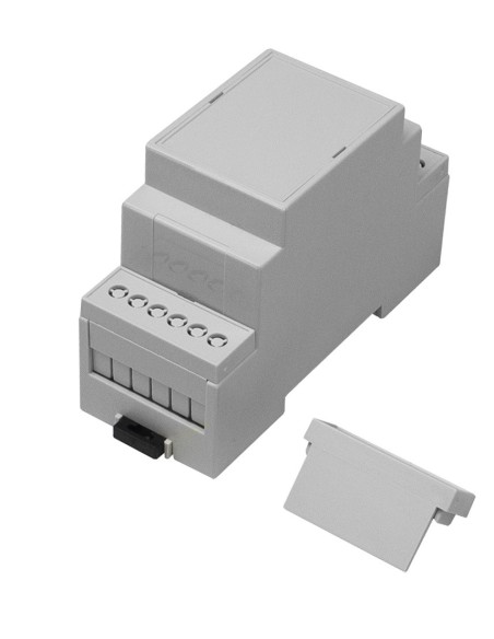 KIT CAJA PARA CARRIL DIN TAMAÑO 2 MODULOS