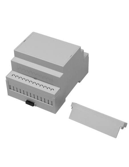 KIT CAJA PARA CARRIL DIN TAMAÑO 4 MODULOS