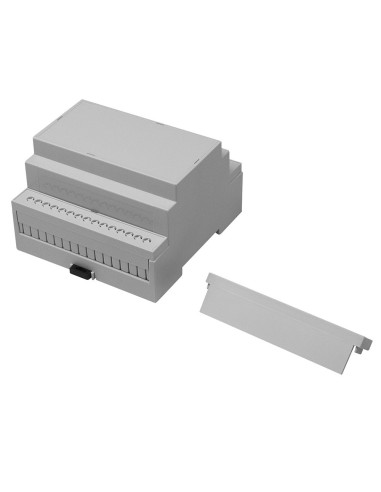KIT CAJA PARA CARRIL DIN TAMAÑO 5 MODULOS