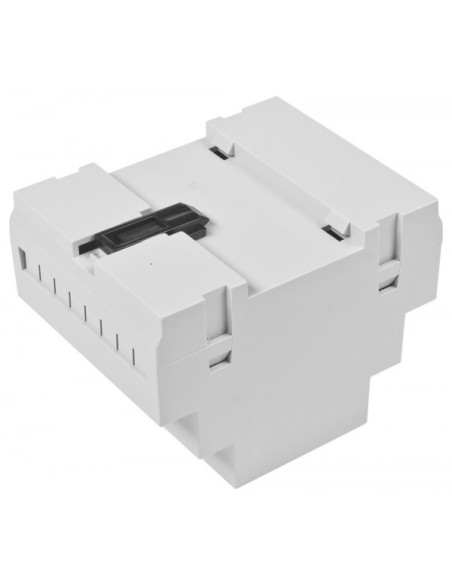 CAJA PARA CARRIL DIN TAMAÑO 4 MODULOS TAPA TRANSPARENTE