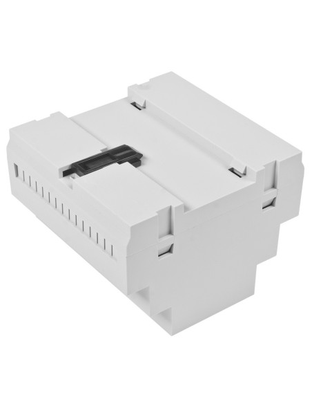 CAJA PARA CARRIL DIN TAMAÑO 5 MODULOS TAPA TRANSPARENTE