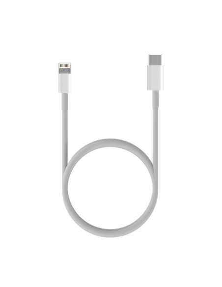 Cable LIGHTNING a USB-C USB 2.0, LIGHTNING/M-USB-C/M, Blanco, 2.0m