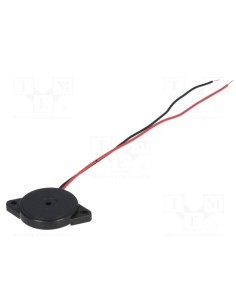 TRANSDUCTOR DE SONIDO PIEZOELECTRICO SIN GENERADOR INTERNO