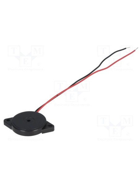 TRANSDUCTOR DE SONIDO PIEZOELECTRICO SIN GENERADOR INTERNO