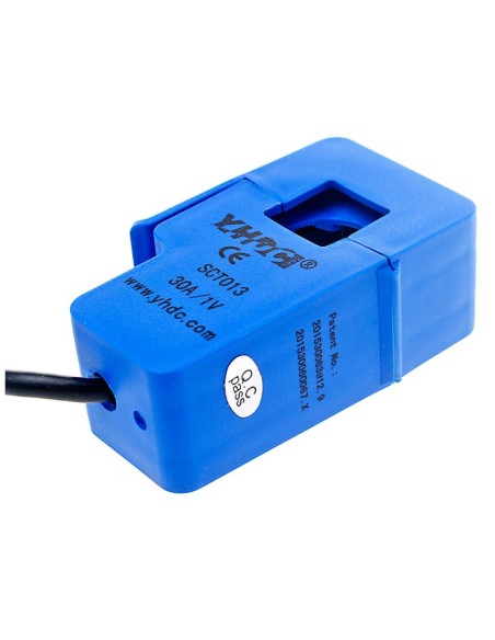 SENSOR CORRIENTE AC NO INVASIVO 30A 0-1V