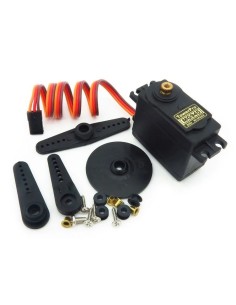SERVOMOTOR 180º GRAN TORQUE 15KG/CM 5-7V PIÑON METALICO
