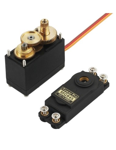 SERVOMOTOR 180º GRAN TORQUE 15KG/CM 5-7V PIÑON METALICO