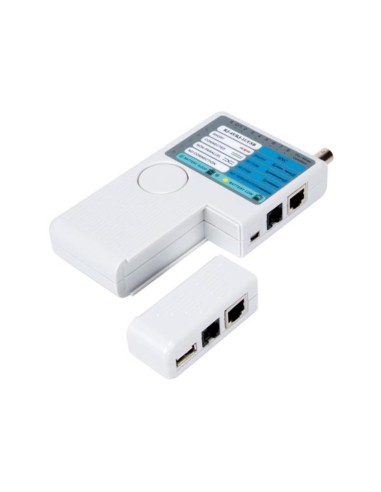 TESTER CABLEADO RJ45-USB y BNC