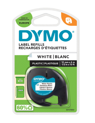 811650 CINTA DYMO BLANCA PLAST