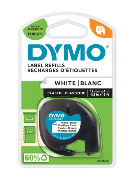 811650 CINTA DYMO BLANCA PLAST
