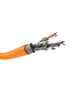 Bobina 100m CAT7 S/FTP Rigido