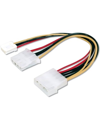 CABLE ADAPTADOR ALIMENTACIÓNMOLEX 4P/2XH-1XM