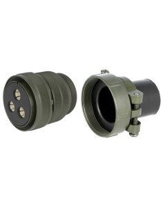 CONECTOR MILITAR 3 PINS HEMBRA 150A 900VDC-1.2KVAC