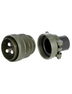CONECTOR MILITAR 3 PINS MACHO 150A 900VDC-1.2KVAC