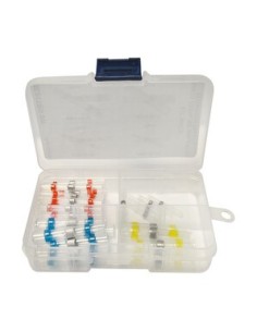 Set de 50 tubos de empalme aislantes termorretráctil estañados