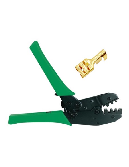 CRIMPADORA FAST-ON NO AISLADOS