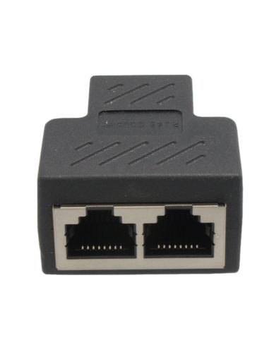 Adaptador de red RJ-45  1 entrada 2 salidas - Cat.7