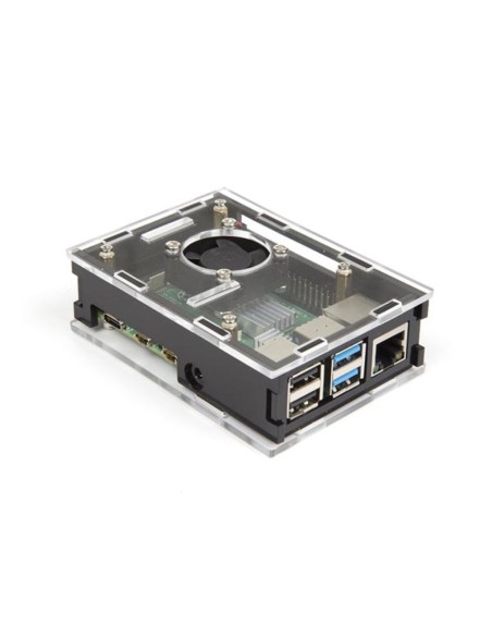 KIT RASPBERRY PI® 4 (4 GB) CON CARCASA DE REFRIGERACIÓN